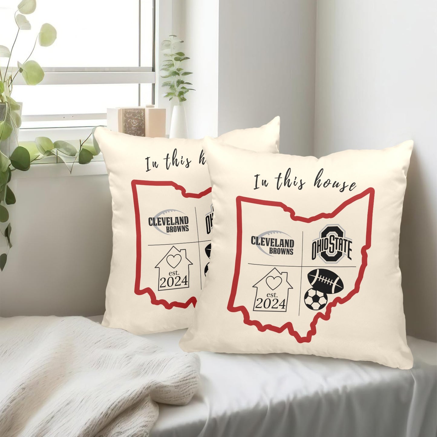 In this house Pillowcase (2 Pack)