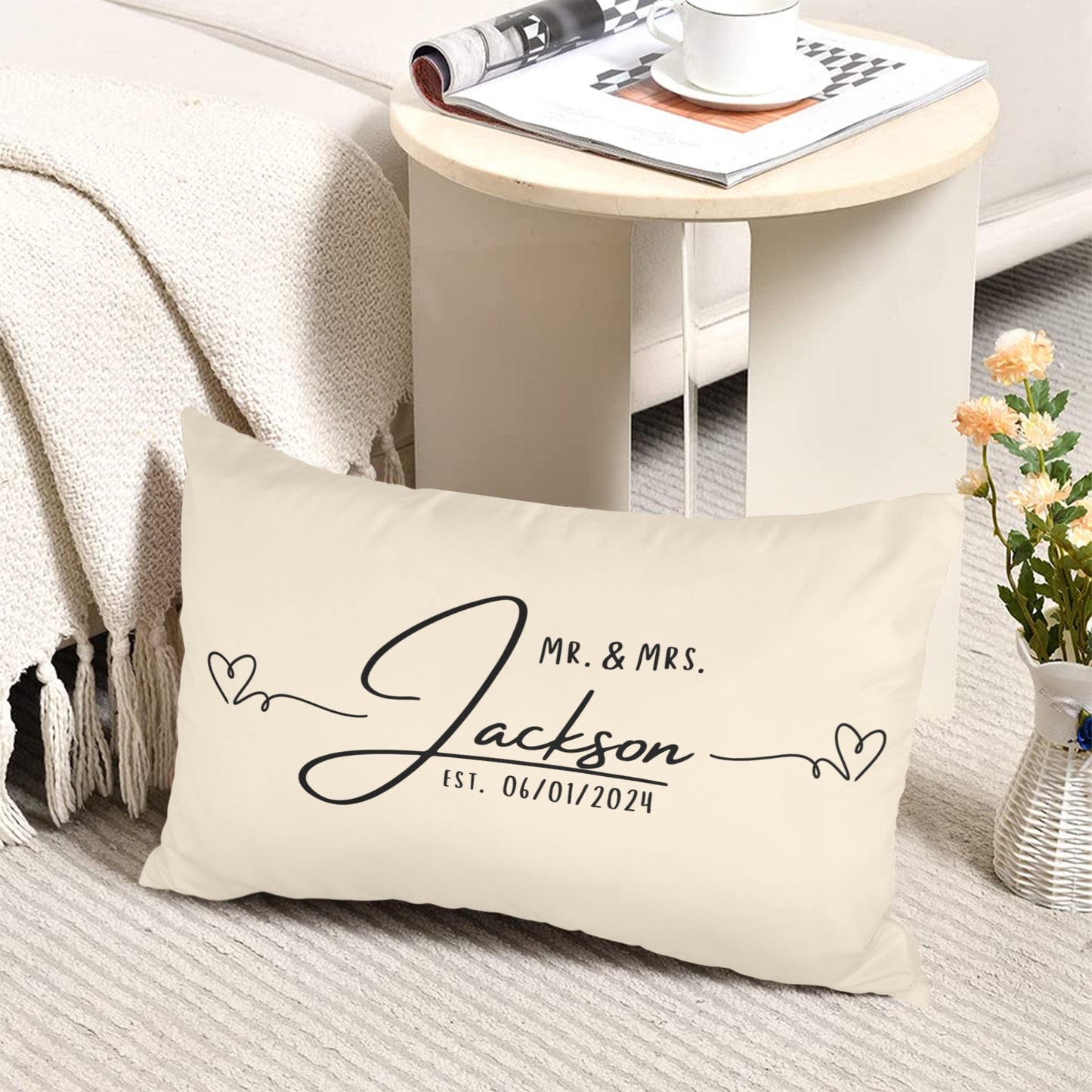 Mr. & Mrs. Pillow(2 Pack)