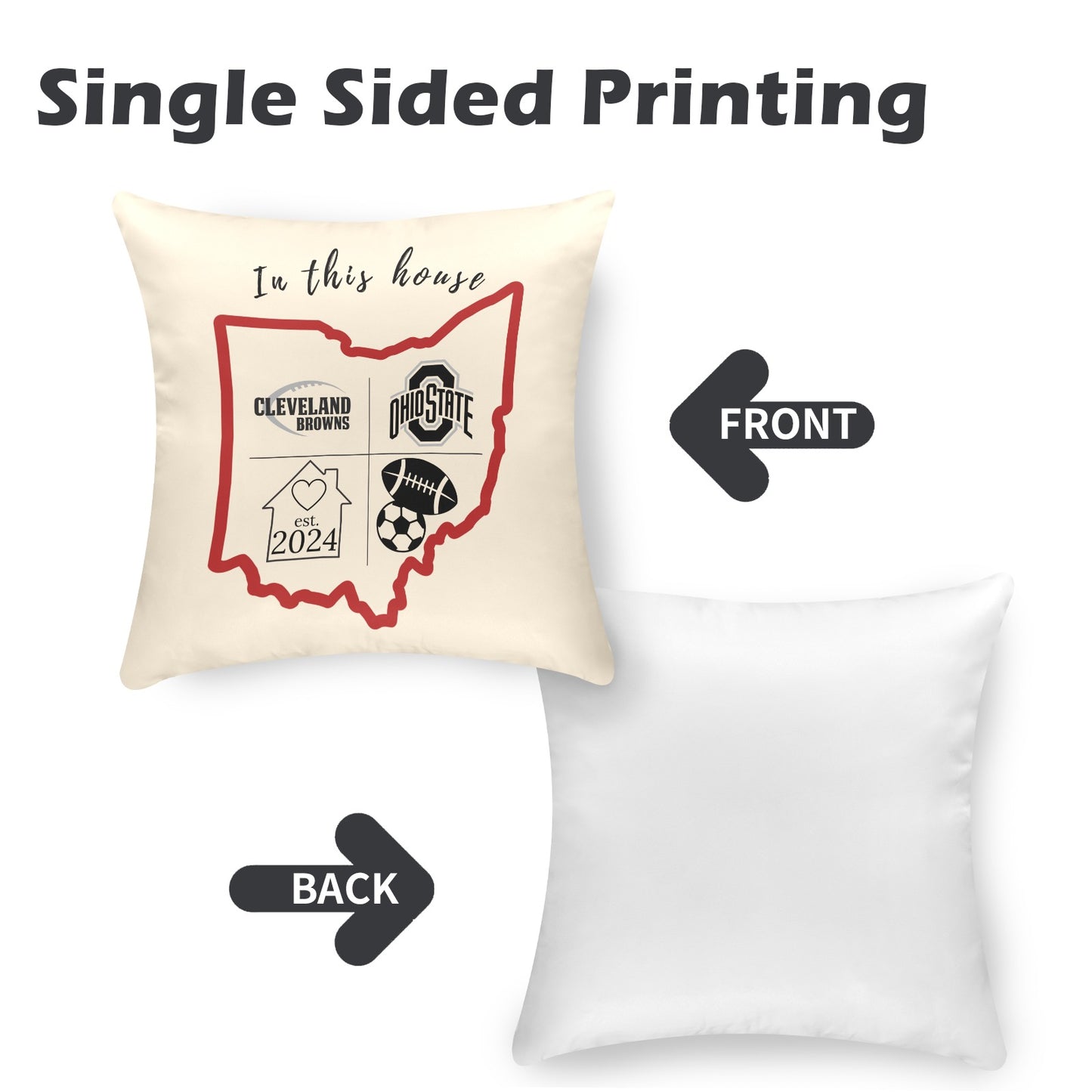 In this house Pillowcase (2 Pack)